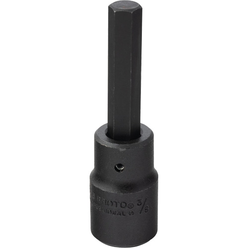 Embout &agrave; ins&eacute;rer, Hexagonale, 3/8" x 3-1/4" lo, Prise 1/2" Consource