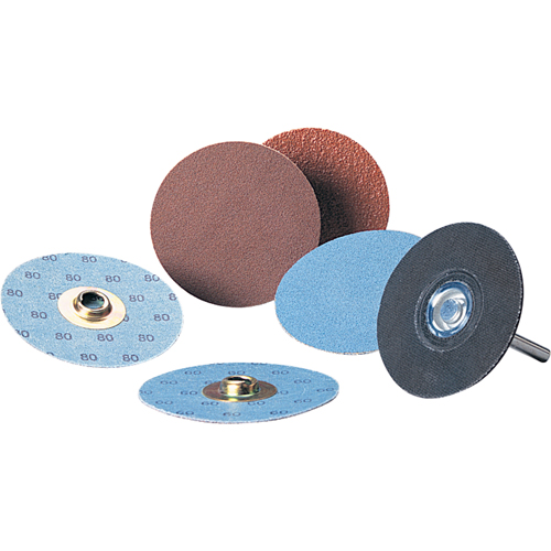 Disque &agrave; changement rapide Standard Abrasives, 3" dia., Grain P240, Oxyde d'aluminium Consource