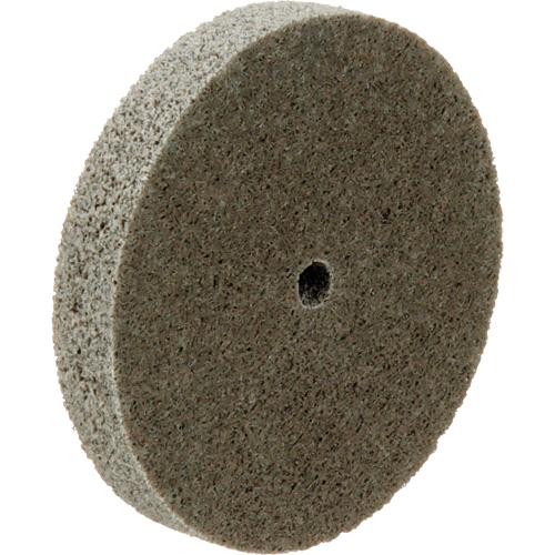 Disque unitaris&eacute; Standard Abrasives, 3" x 1/2", Arbre de 1/4", Grain de Moyen, Oxyde d'aluminium Consource