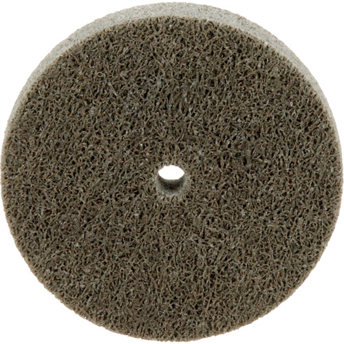 Disque unitaris&eacute; Standard Abrasives, 3" x 1/2", Arbre de 1/4", Grain de Moyen, Oxyde d'aluminium Consource