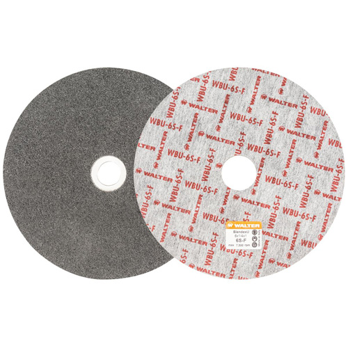 Blendex U Finishing Wheel, 6" Dia., 6SF Grit, Silicon Carbide Consource