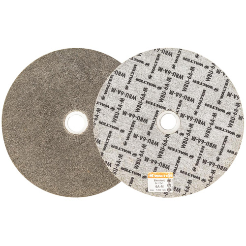 Blendex U Finishing Wheel, 6" Dia., 6AM Grit, Silicon Carbide Consource