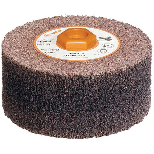 Tambour Blendex &agrave; haute densit&eacute;, 4-1/2" dia. x 2" la, 5/8"-11 Arbre, Grain HD Consource