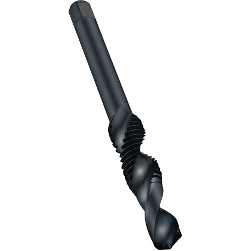 Combination Drill and Tap, High Speed Steel, 30° Point Consource