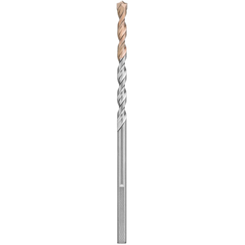 Foret &agrave; 4 cannelures pour marteau &agrave; percussion, 3/16", Tige 3 m&eacute;plats, Carbure Consource