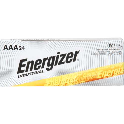 Alkaline Industrial Batteries, AAA, 1.5 V Consource