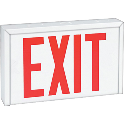 Stella Exit Signs - Exit, LED, 12" L x 12" W, English Consource