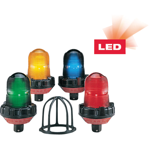 Lumi&egrave;res d'avertissement DEL pour milieu dangereux avec technologie XLT, Clignotement, Rouge Consource