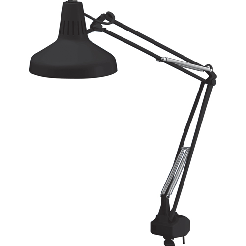 LAMPES DE TRAVAIL COMBIN&eacute;ES ROBUSTES, 22/60 W, Fluorescent/Incandescente, Col 45", Noir Consource