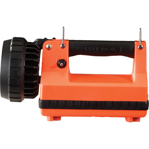 Lanterne E-Flood FireBox, DEL, 615 lumens, 8 hres de fonctionnement, piles Rechargeable, Compris Consource
