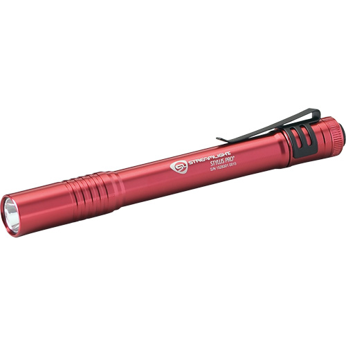 Lampe stylo Stylus Pro, DEL, 100 lumens, Corps en Aluminium, piles AAA, Compris Consource