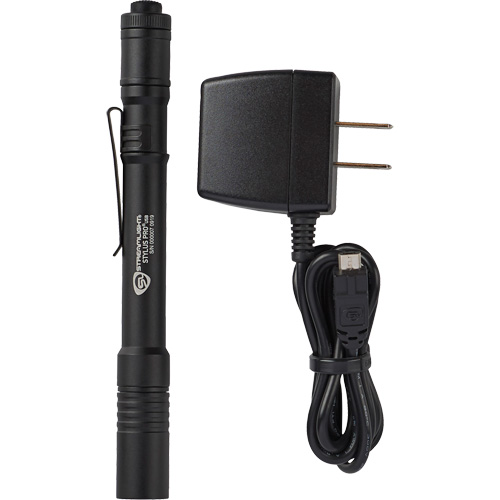 Lampe stylo USB Stylus Pro, DEL, 350 lumens, Corps en Aluminium, piles Rechargeable, Compris Consource