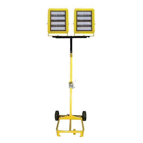 Dual-Head Cart with Winch, LED, 400 W, 60000 Lumens, Aluminum Housing Consource