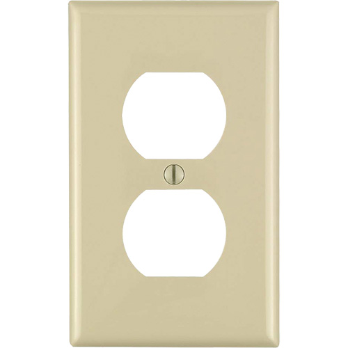 Plaque murale pour prise double Consource