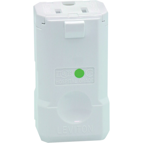 Hospital Grade Plug Connector, 5-15R, Nylon Consource