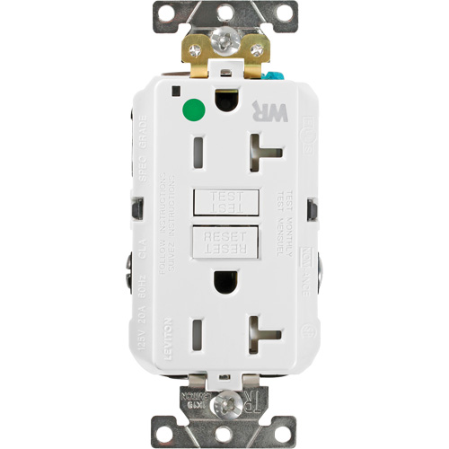 SmartlockPro&reg; Extra Heavy-Duty Self-Test GFCI Receptacle Consource