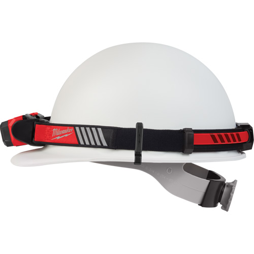 Beacon USB Hard Hat Light, LED, 600 Lumens, 2 Hrs. Run Time, Rechargeable Batteries Consource