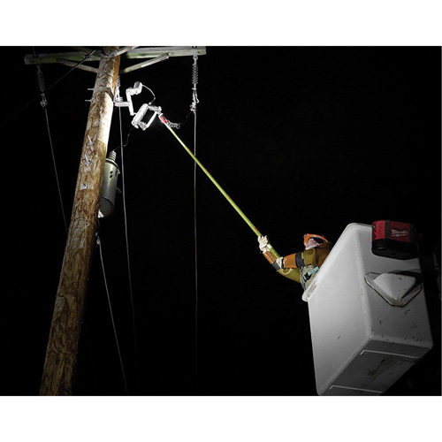 Lampe USB polyvalente REDLITHIUM pour perche isolante, DEL, Piles Rechargeable, Aluminium Consource