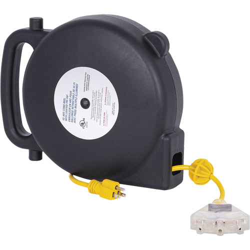 JPCR-1450 D&eacute;vidoir de rallonge en ABS, Int&eacute;rieur/ext&eacute;rieur, SJTW, AWG 14, 13 A, 45' Consource