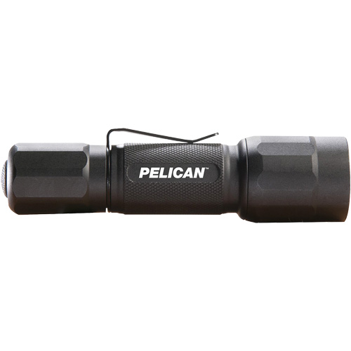 2350 Tactical Flashlight, LED, 178 Lumens, AA Batteries Consource