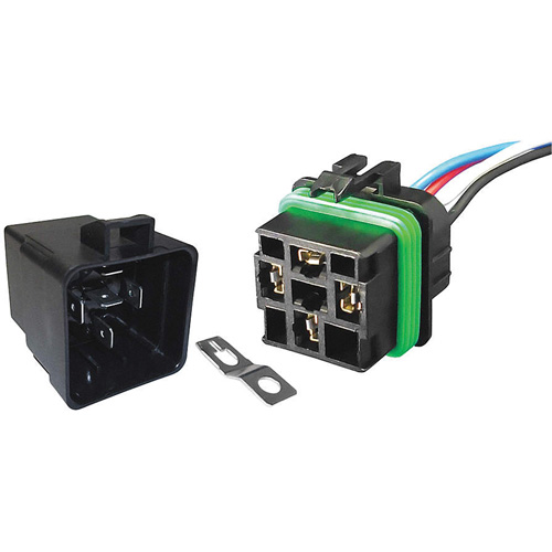 Paquet assorti de relais et de fil herm&eacute;tiques r&eacute;sistants aux intemp&eacute;ries, Mini disjoncteur, 30 A, 24 V Consource