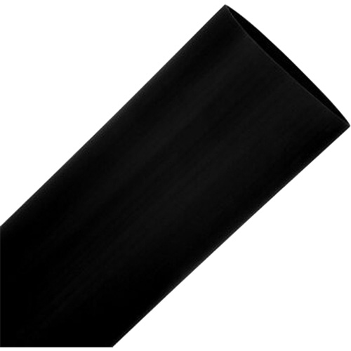 Black Heat Shrink Tubing, Thin Wall, 100', 0.75" (19.05 mm) - 1.5" (38.1 mm) Consource