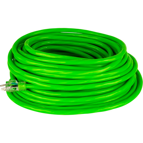 Industrial Extension Cord, All-Weather, SJTW, 10/3 AWG, 15 A, 100' Consource