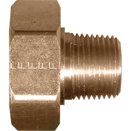 Swivel Connector, 1/2" Dia, Brass Consource