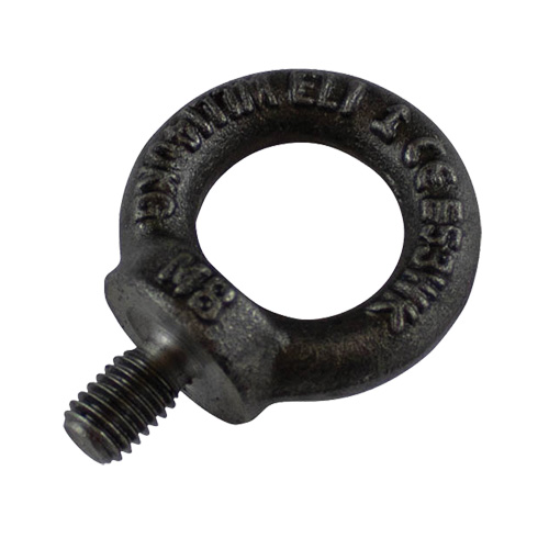 Eye Bolt, 1/8" Dia., 1/2" L, Uncoated Natural Finish, 300 lbs. (0.15 tons) Capacity Consource