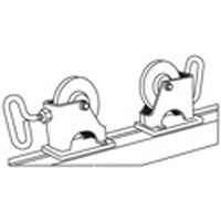 Adjust-A-Rolls&reg; Stand, 2000 lbs. Load Capacity, 36" Pipe Capacity Consource