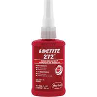 Threadlocker 272 High Temperature, Red, High, 50 ml, Bottle Consource