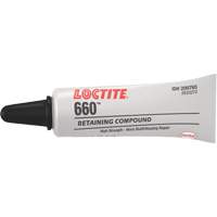 Compos&eacute; de retenue pour r&eacute;paration ajust&eacute; &agrave; la presse Quick Metal 660, 6 ml, Tube, Argent Consource