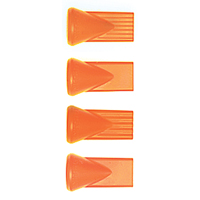 Assorted Flat Slot Nozzle Set, 1-1/10" L Consource