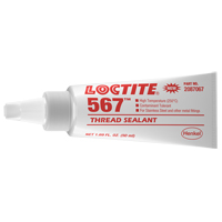 567 High Temperature Thread Sealant, Tube, 50 ml, -53.88° C - 204° C/-65° F - 400° F Consource