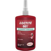 Loctite&reg; 661 Retaining Compound, 250 ml, Bottle, Yellow Consource