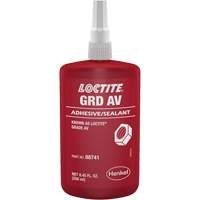 Letter Grade AV Threadlocker, Red, High, 250 ml, Bottle Consource