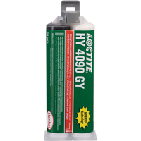 HY 4090 GY Structural Repair Hybrid Adhesive, Two-Part, Dual Cartridge, 50 g, Grey Consource