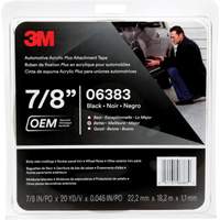 Ruban en acrylique de 3M pour l'automobile, 18 m (60') lo x 22 mm (7/8") la, 45 mils, Acrylique Consource