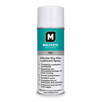 Molykote 557 Silicone Dry Film Lubricant, Aerosol Can Consource