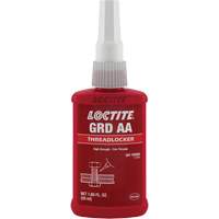 Letter Grade AA Wicking Grade Threadlocker, Green, High, 50 ml, Bottle Consource