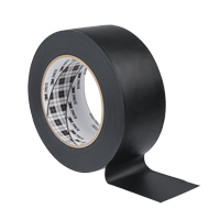 Rubans adh&eacute;sifs en vinyle 3903, 1245 mm (49") la x 46 m (151') lo, 6,5 mils, Noir Consource