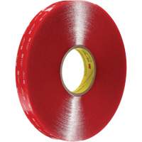 Ruban VHB, 33 m (108') lo x 12 mm (1/2") la, 40 mils, Acrylique Consource
