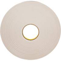Double-Coated Foam Tape, 66 m (216') L x 12.7 mm (1/2") W, 31 mils, Polyethylene Consource
