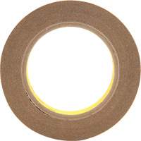 Ruban double face, Polyester, 25,4 mm (1") la x 33 m (108') lo, 4 mils &eacute;pais Consource