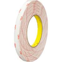 Ruban double face en textile 9456, 25,4 mm (1") x 66 m (216'), Transparent Consource