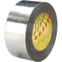 High-Temperature Aluminum Foil/Glass Cloth Tape, 7.3 mils Thick, 25.4 mm (1") x 33 m (108') Consource