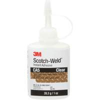 Adh&eacute;sif instantan&eacute; CA5 Scotch-Weld, Transparent, Bouteille, 1 oz Consource