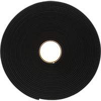 Ruban de mousse en vinyle 4504, 25,4 mm (1") la x 16,5 m (54') lo, 250 mils, Noir Consource