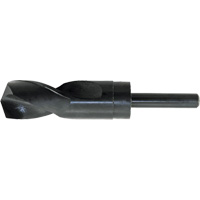 Foret de type Prentice en acier fini oxyde noir Jet-Kut, 1-1/16", Acier rapide, Pointe de 135° Consource