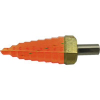 Foret &eacute;tag&eacute; &agrave; 9 &eacute;tages de qualit&eacute; sup&eacute;rieure Jet-Kut, 1/4" - 3/4", Incr&eacute;ments de 1/16", Acier rapide Consource
